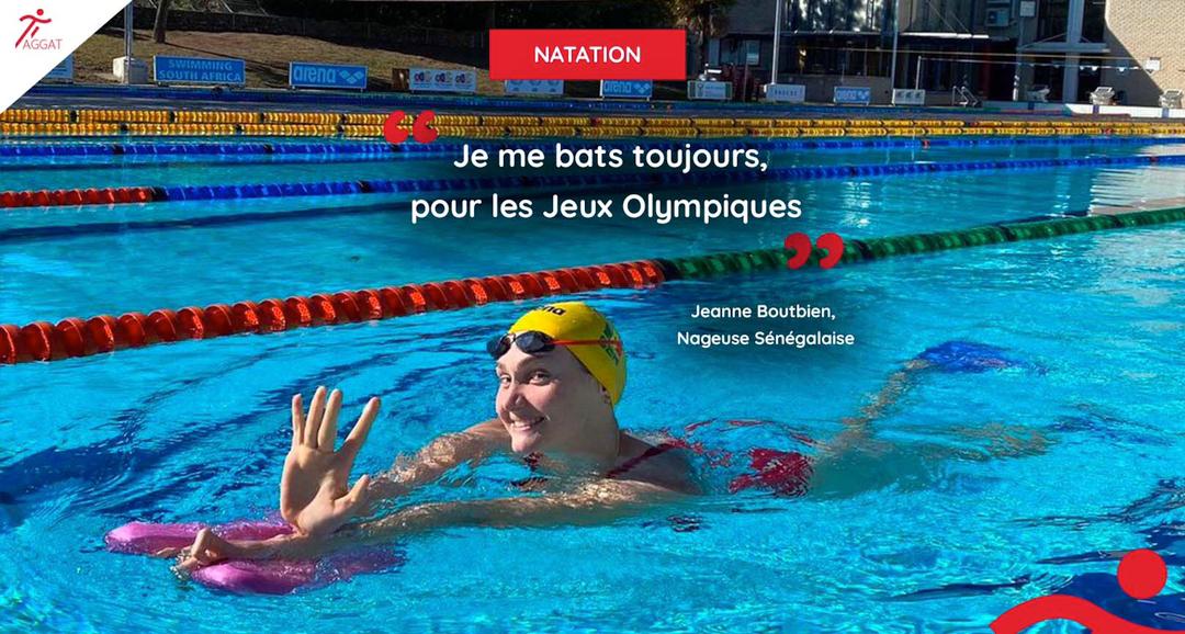 Qui est Jeanne Boutbien, la nageuse porte-drapeau du Sénégal aux J.O de  Tokyo 2020 ?