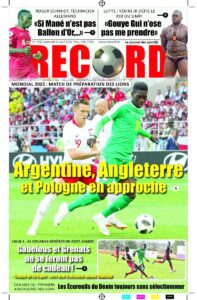 Le quotidien Record Sénégal nous apprend que la sélection sénégalaise est sollicitée par de grandes nations du football