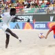 Le Sénégal lors de sa victoire contre le Chili
